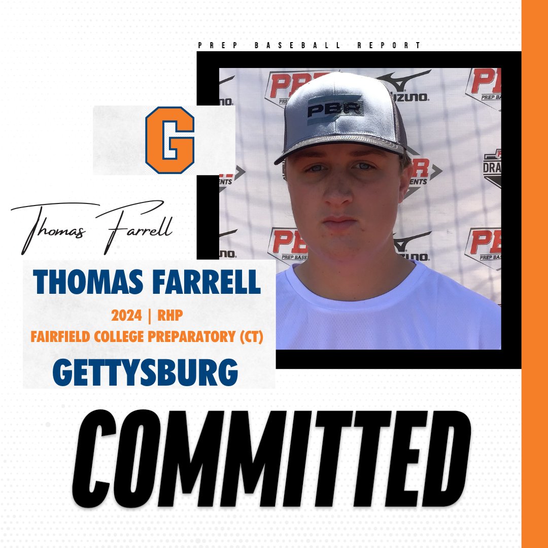 PBNewEngland's tweet photo. 👏 Congratulations to @Tommy_farrell2 on his commitment to @GBurgBase!

🔗 Check out Thomas Farrell's PBR Profile Here ➡️ https://t.co/N0TqlAAn6v

#BeSeen #PBRNewEngland #PBRConnecticut https://t.co/xeVxeyJuwH
