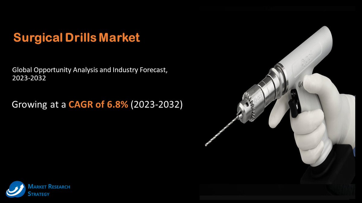 Surgical Drills Market 𝐆𝐫𝐚𝐛 𝐅𝐫𝐞𝐞 𝐒𝐚𝐦𝐩𝐥𝐞 𝐏𝐃𝐅 𝐑𝐞𝐩𝐨𝐫𝐭 @ lnkd.in/dQRSKWSt #Surgicaldrills
