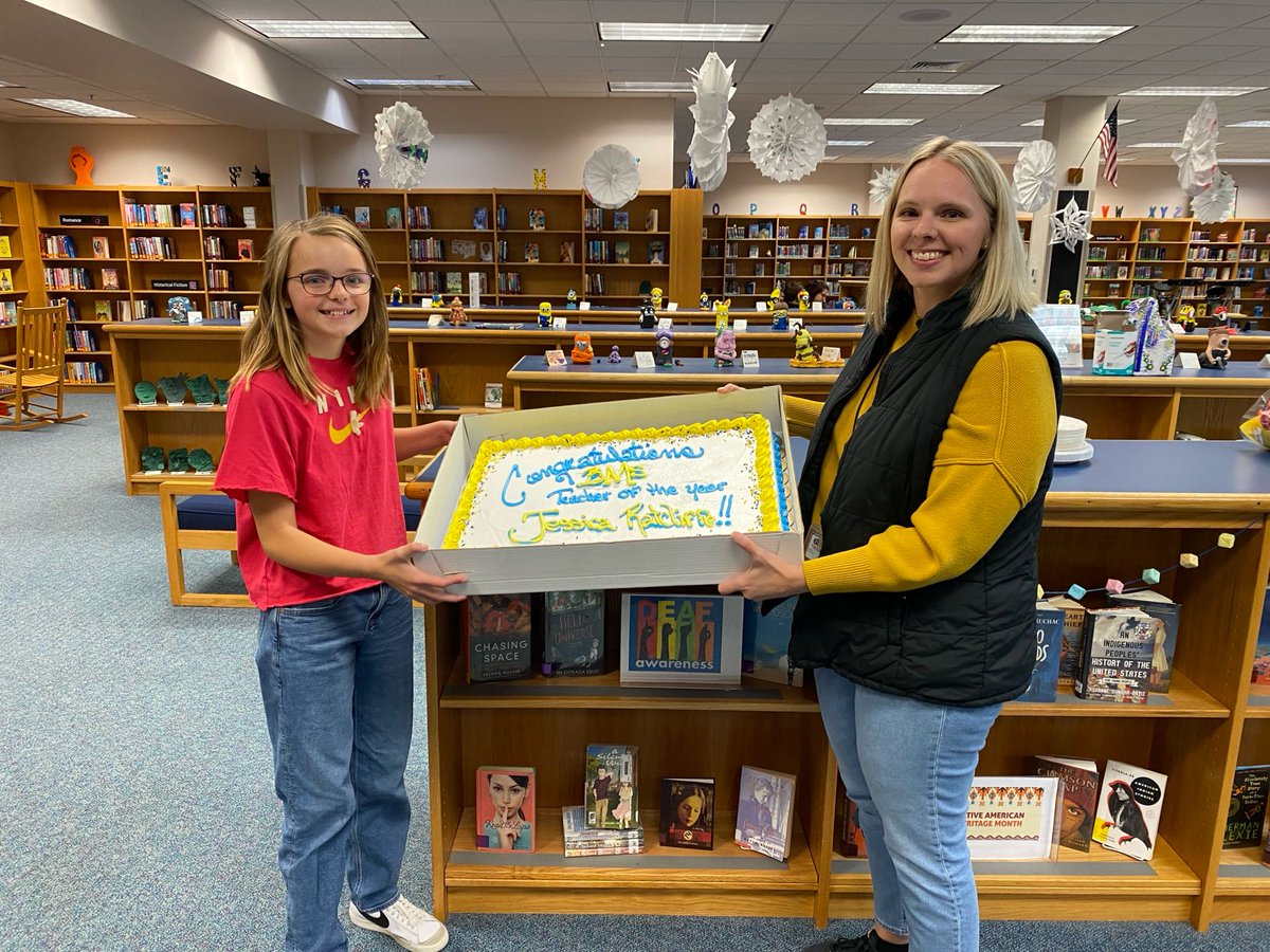Many congratulations to Mrs Jessica Ratcliffe, our BMS Teacher of the Year! We appreciate all you do for your colleagues and students!