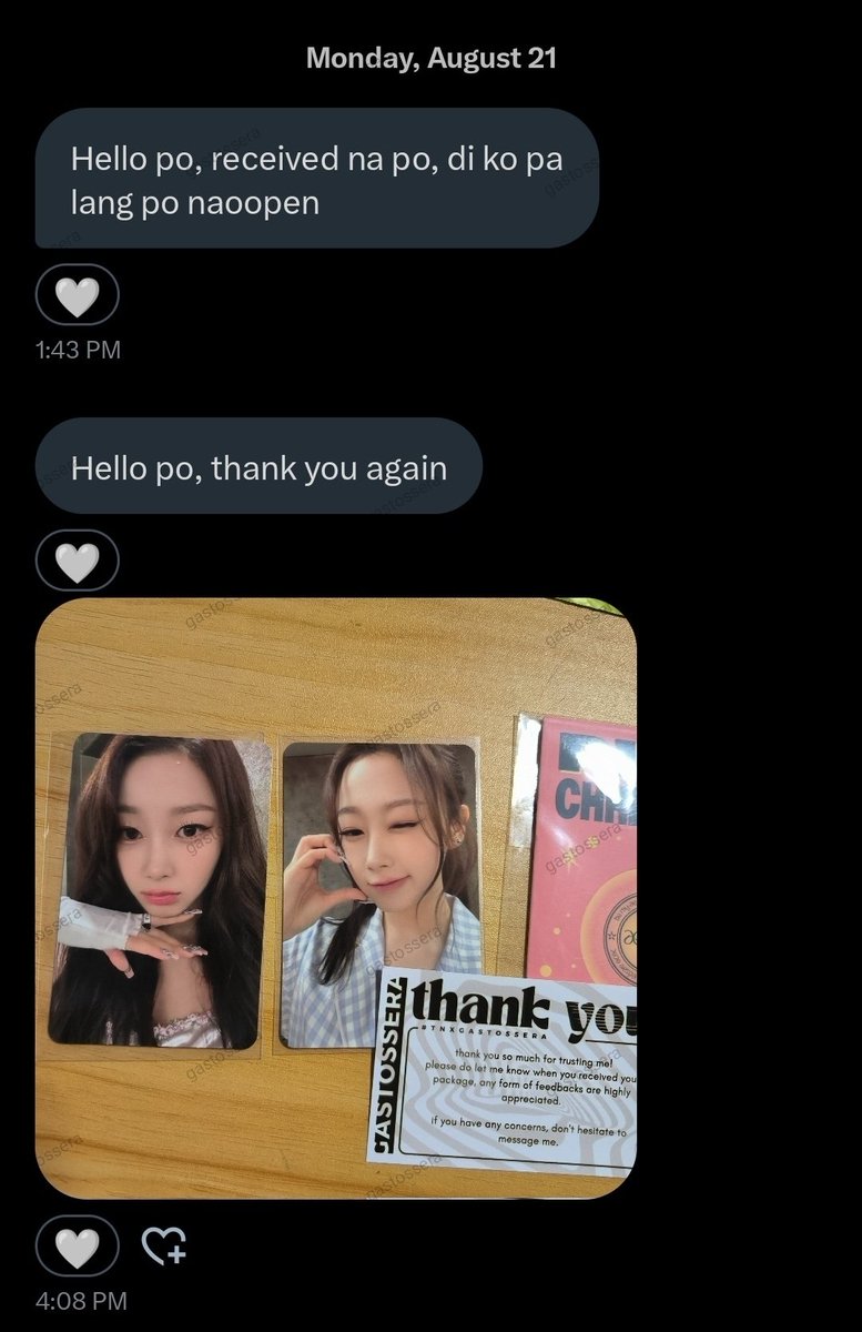 gastossera's tweet photo. ʚ #tnxgastossera ; feedbacks from dms ɞ https://t.co/3G9sqQ5LhY