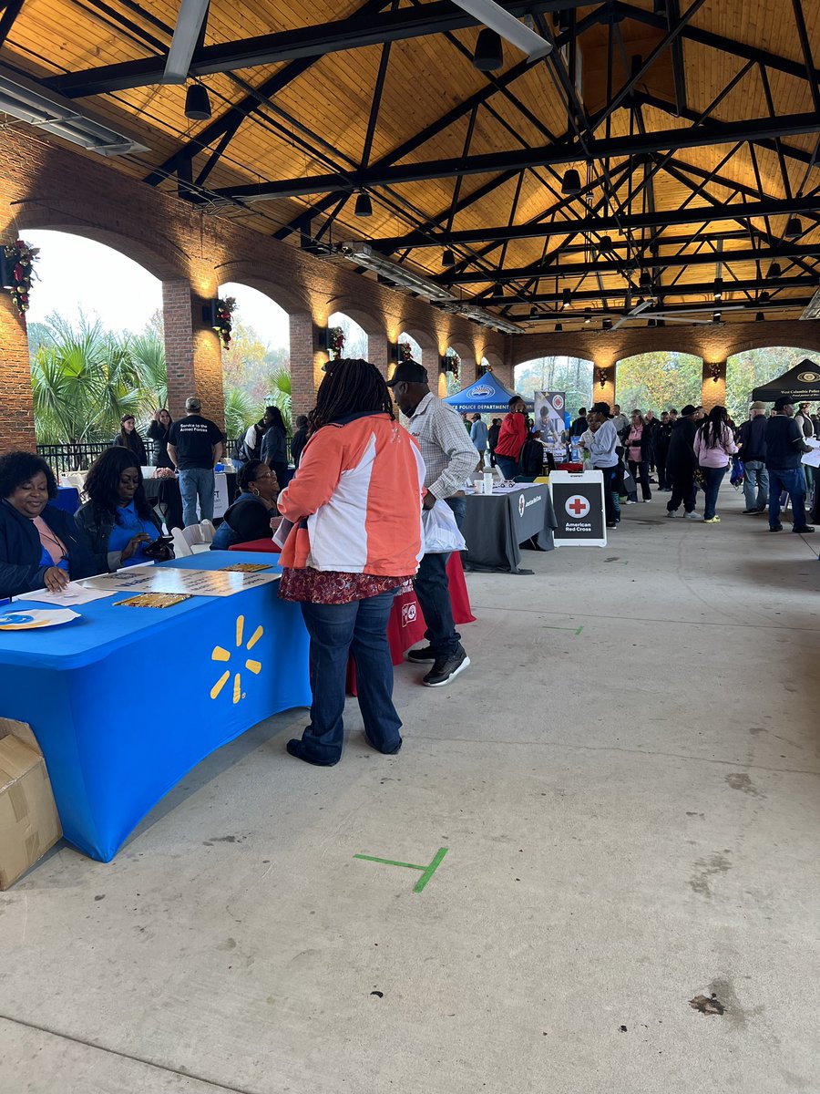 Attendees at the Bountiful Harvest can get information from various resources. 
<a href="/USCCarolinaNews/">USC Carolina News & Reporter</a>