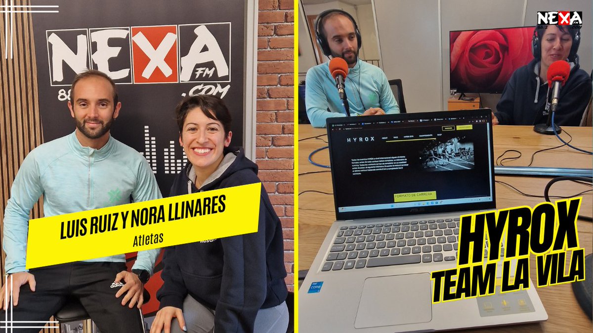 ¿SABES LO QUE ES EL HYROX? DOS DE SUS ATLETAS TE LO CUENTAN // Nexa al Mediodía

Dentro video ⬇️⬇️⬇️
youtube.com/watch?v=vnaABq…