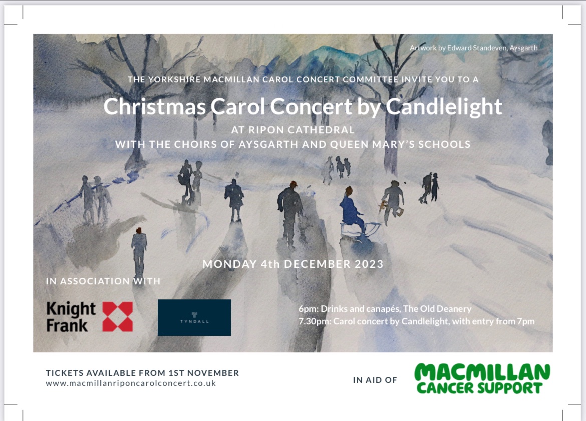 Macmillan Ripon Carol Concert tweet media