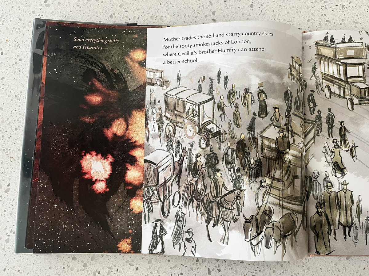 If you have yet to discover THE FIRE OF STARS by @kirstenwlarson and @katherineroystudio , please do yourself a favor and get a hold of a copy. This #picturebookbiography of #CeceliaPayne, the woman who discovered how stars are produced is brilliant.