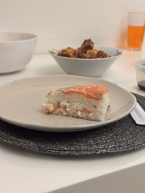 Made a sushi cake 😂 Hahaha https://t.co/q4qvqaCaHu<a href="/tag/surgery"class="tags"><span>#surgery</span></a><a href="/tag/plasticsurgery"class="tags"><span>#plasticsurgery</span></a>