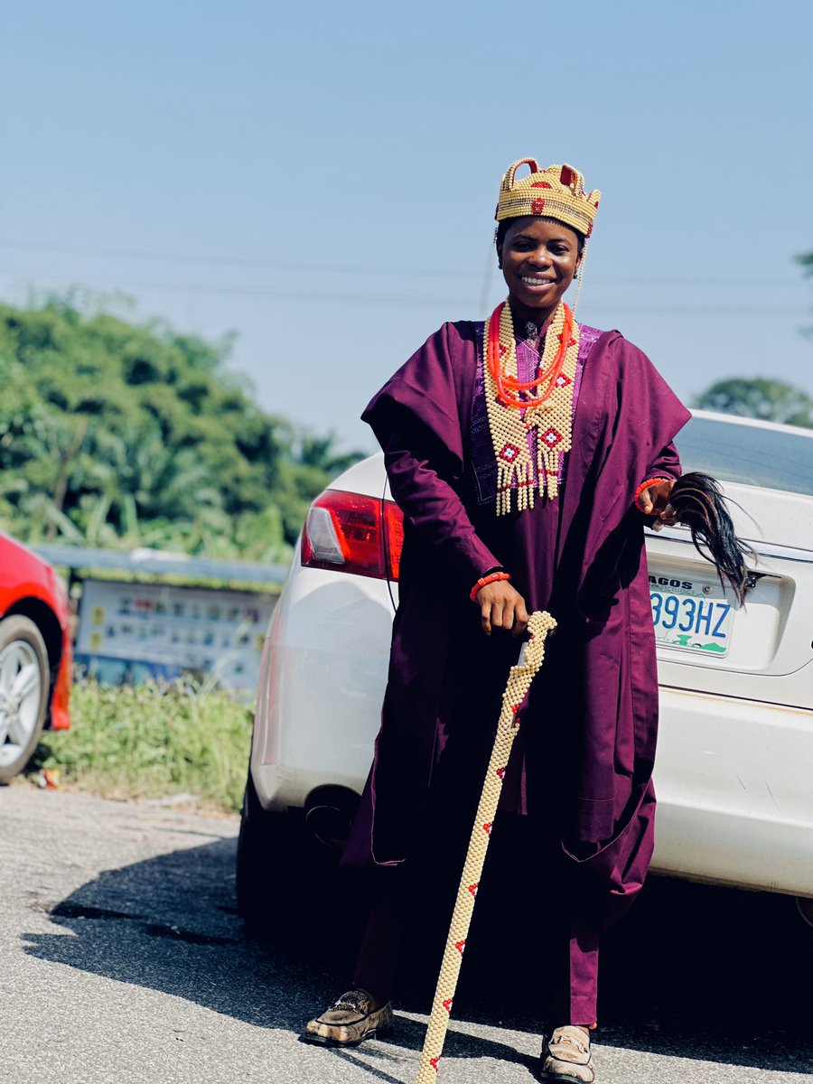 ImLayo1's tweet image. Y’all meet Regent Adesoji Funmilayo 👑

#ClassInvicta #FUTAClass22  #TheINVICTA #InvictaCostumeDay