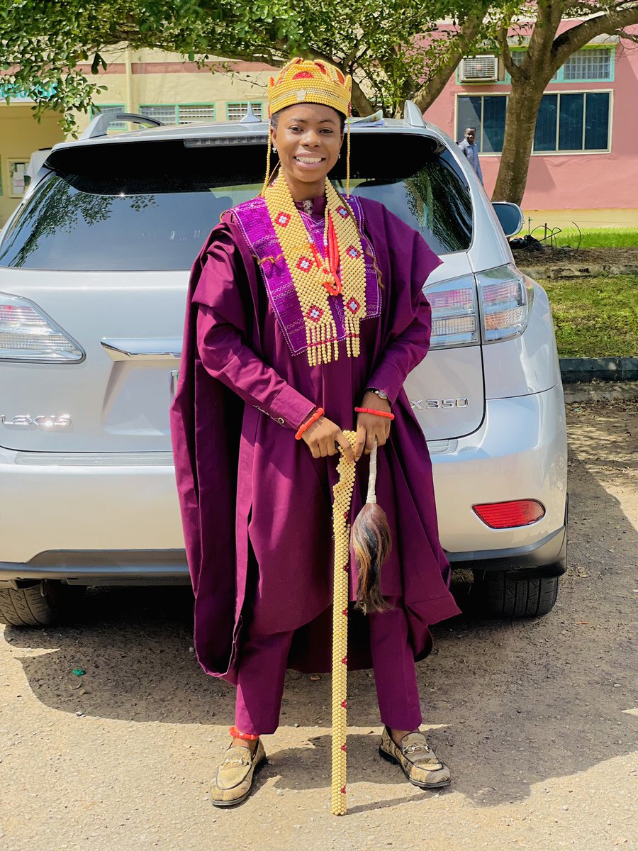 ImLayo1's tweet image. Y’all meet Regent Adesoji Funmilayo 👑

#ClassInvicta #FUTAClass22  #TheINVICTA #InvictaCostumeDay