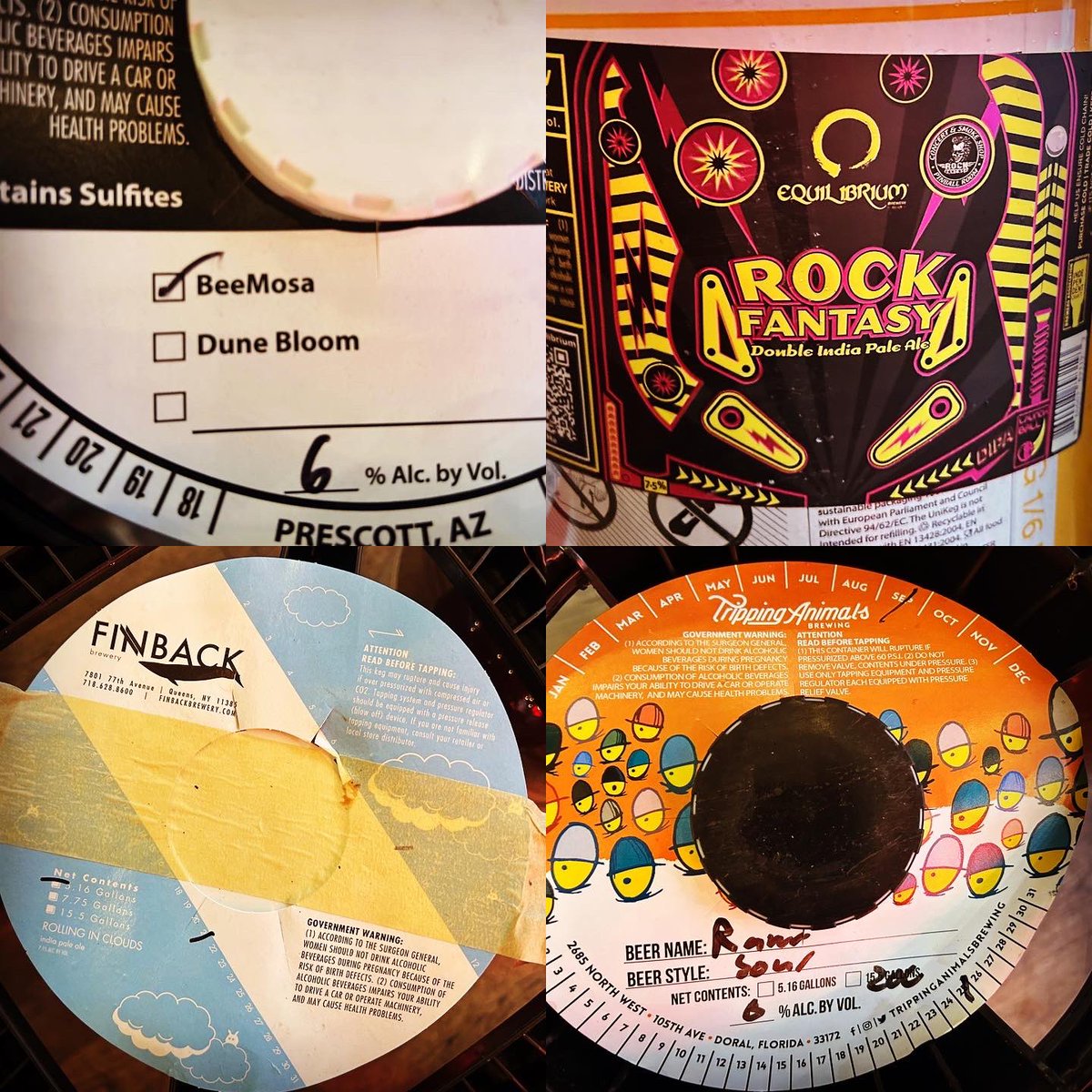 BrewDog Newcastle (@brewdognewc) on Twitter photo Just taken in delivery of some very special kegs and cans for #thanksgiving US beer takeover this Thursday.
Special stuff from <a href="/EQBrewery/">Equilibrium Brewery</a> Aslin Beer Co <a href="/finbackbrewery/">FinbackBrewery</a> <a href="/trippinganimals/">Tripping Animals Brewing Co.</a> & incredibly @superstitionmeadery (on keg!)
#mead #dipa #sourbeer #ddh #ddhipa Just taken in delivery of some very special kegs and cans for #thanksgiving US beer takeover this Thursday.
Special stuff from <a href="/EQBrewery/">Equilibrium Brewery</a> Aslin Beer Co <a href="/finbackbrewery/">FinbackBrewery</a> <a href="/trippinganimals/">Tripping Animals Brewing Co.</a> & incredibly @superstitionmeadery (on keg!)
#mead #dipa #sourbeer #ddh #ddhipa