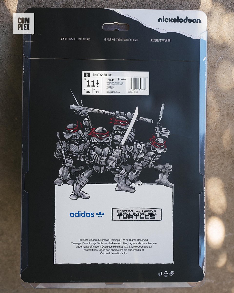 gwbshow's tweet photo. Cop or Drop?
Quick look at the Adidas x Ninja Turtles “ShellToes” commemorating the 40th anniversary of the iconic franchise
Original 🖼️: @complexsneakers
#adidas #tmnt #shelltoe #collab #gamegear https://t.co/VDVszyx2Jo