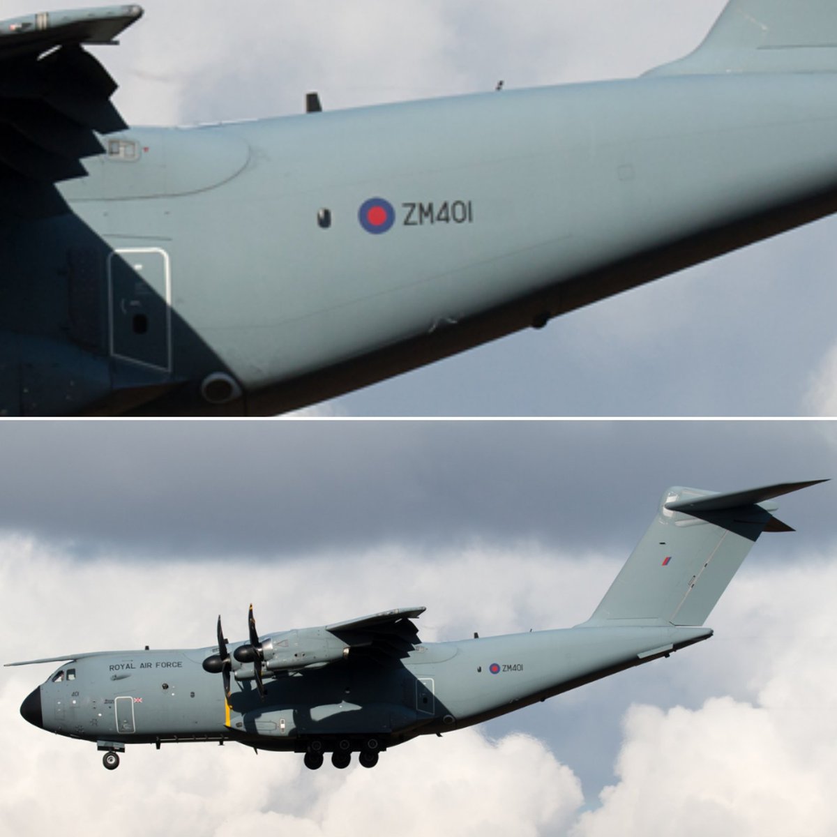 LebanonJets's tweet photo. Military: UK RAF #A400M #ZM401 hex #43C5DB is coming from #Akrotiri to #Beirut this same airframe has made many trips over the last week to #TelAviv but at least took a break unlike yesterday's fadeeha with #ZM408 coming direct from #Israel to #Lebanon https://t.co/Iqbr6nN2nZ