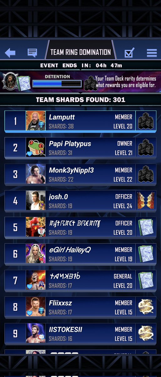 benlamputt's tweet photo. #wweSupercard  ring dom https://t.co/dOUif3CUfo