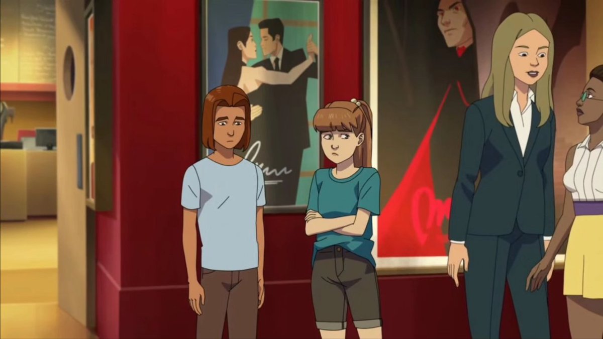 VuYoshi's tweet image. Movie theatre design/layout for #InvincibleHQ #invincibleseason2 #Invincible 
Paint by: @yohodang
Color Sup: #Instagram #astoddy
Art Direction: #IG #shaunphonso