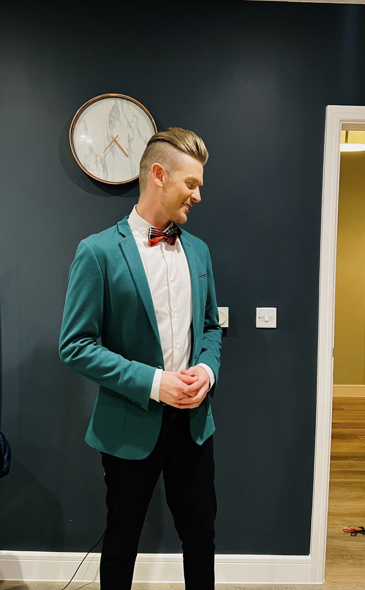 Dolled up and ready to go. Good luck everyone 🤞🥂👏 <a href="/NursingTimes/">Nursing Times</a>