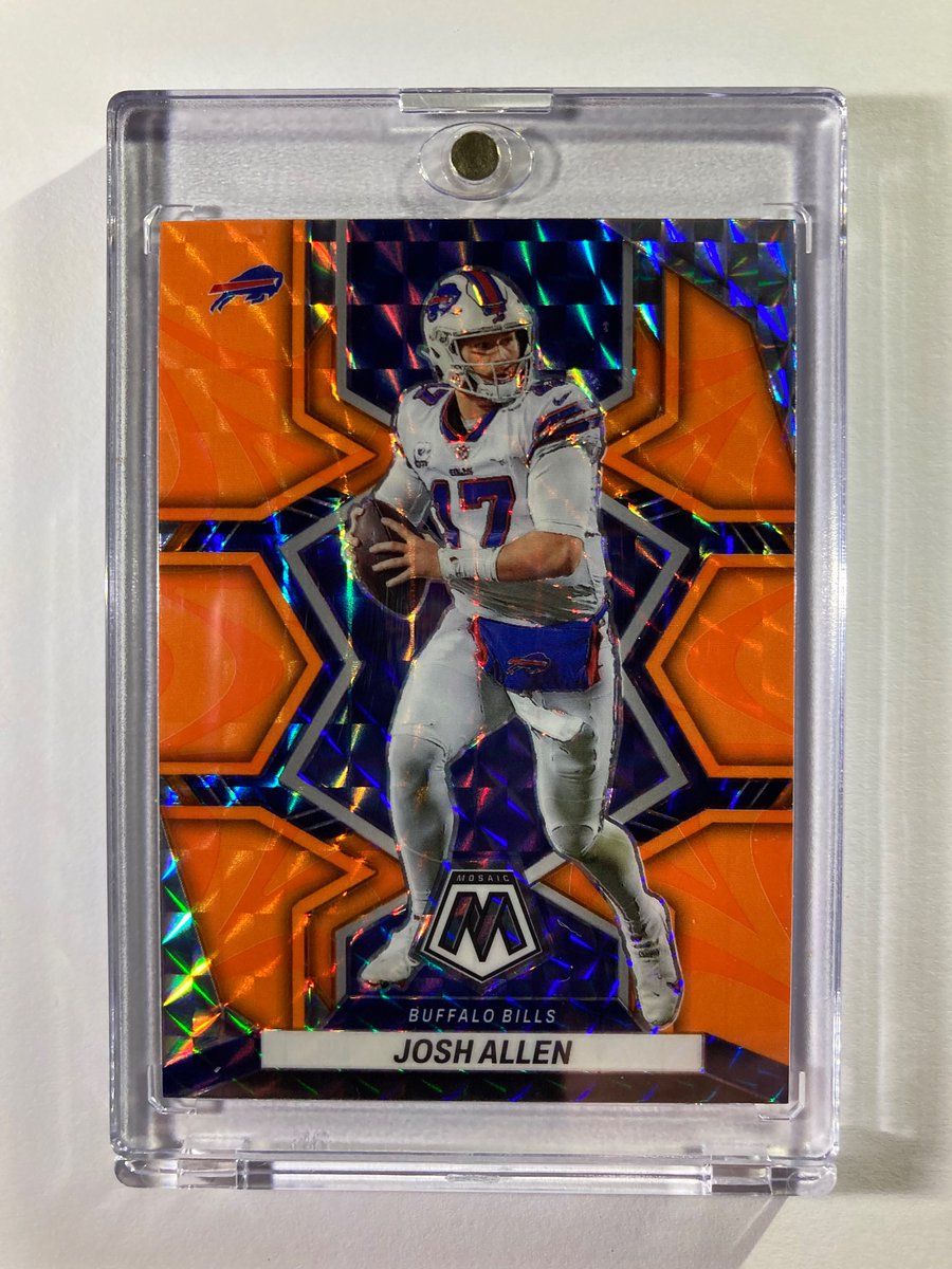 1218Sports's tweet photo. 🎁Appreciation Day Giveaway🎁

Winner Announced Saturday

#BillsMafia

🔥Josh Allen Panini Mosaic Reactive Orange

To enter
1. Follow
2. Retweet
3. Like https://t.co/QnPjFz7Acz