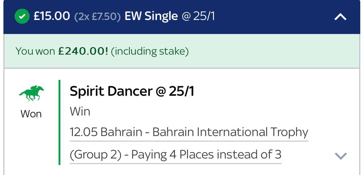horseracingPG's tweet photo. Our most winner BIG winner at Bahrain ! 🇧🇭🐎
We are giving away ONE free month for OUR TOP PACKAGE , currently up over 200 points across all services.

How to enter :

- Retweet this post 
- Like this post 
- Join the free room 👇🏼

https://t.co/NYFom1uMAH https://t.co/FJV5lJMoBp