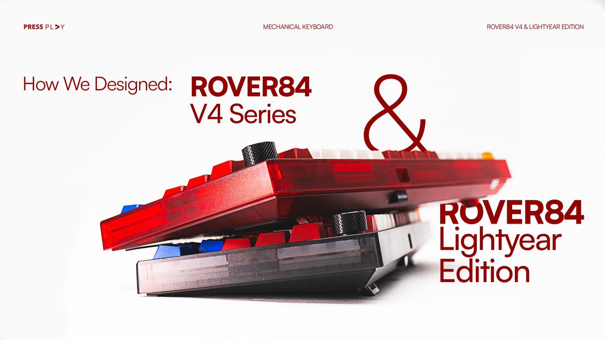 pressplayid's tweet photo. Thumbnail for our upcoming Youtube Video. Wdyt? #rover84 #mechanicalkeyboard #customkeyboard https://t.co/4xMg9Cm9mX