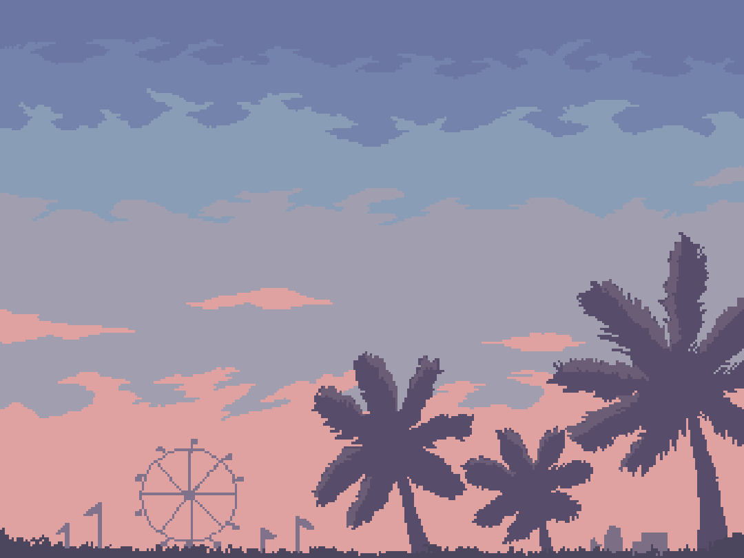 sorayagreen's tweet photo. Palm trees  😊

#pixelart https://t.co/eeBfV5WP5W