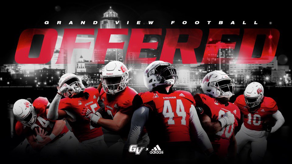 Thankful to receive an offer from Grand View! @KnockJordan