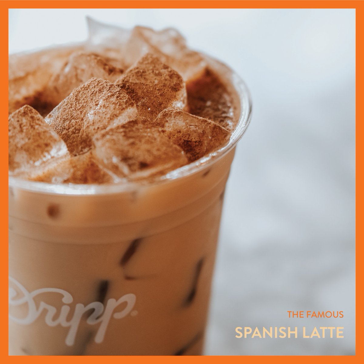 dripp's tweet image. Our Famous SPANISH LATTE | Sweetened Condensed Milk topped with Cinnamon Spice 
.
Get yours today at DRIPP.COM
.
#Dripp #CoffeeTogether #SpanishLatte #Local #OC