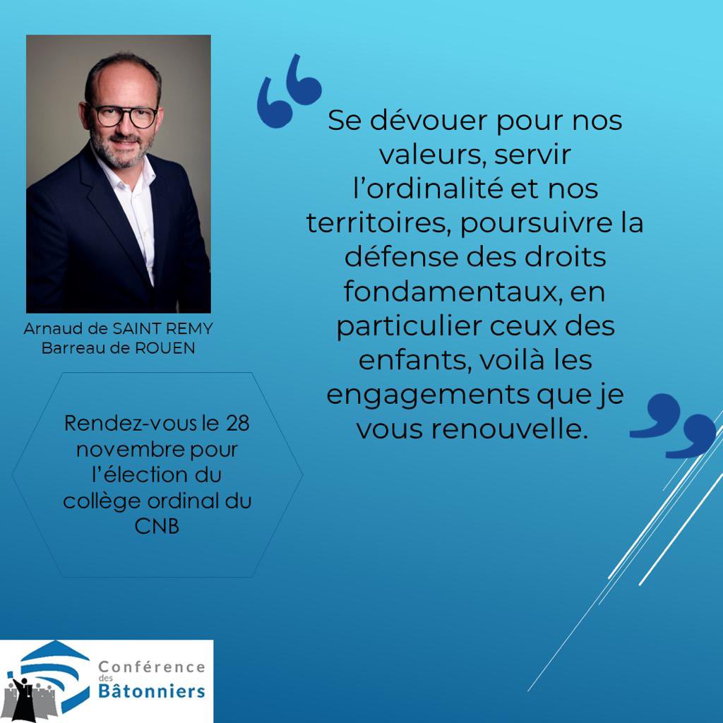 Arnaud de SAINT REMY (@arnodestremy) on Twitter photo Fier de participer à l’élection du 28 novembre 2023 pour le renouvellement du #CollegeOrdinal #Province : une équipe de candidats soutenus par la <a href="/Conf_Batonniers/">ConférenceBâtonniers</a> engagés pour l’ordinalité, aux côtés des #batonniers et des #MCO pour défendre nos valeurs communes et nos confrères. Fier de participer à l’élection du 28 novembre 2023 pour le renouvellement du #CollegeOrdinal #Province : une équipe de candidats soutenus par la <a href="/Conf_Batonniers/">ConférenceBâtonniers</a> engagés pour l’ordinalité, aux côtés des #batonniers et des #MCO pour défendre nos valeurs communes et nos confrères.