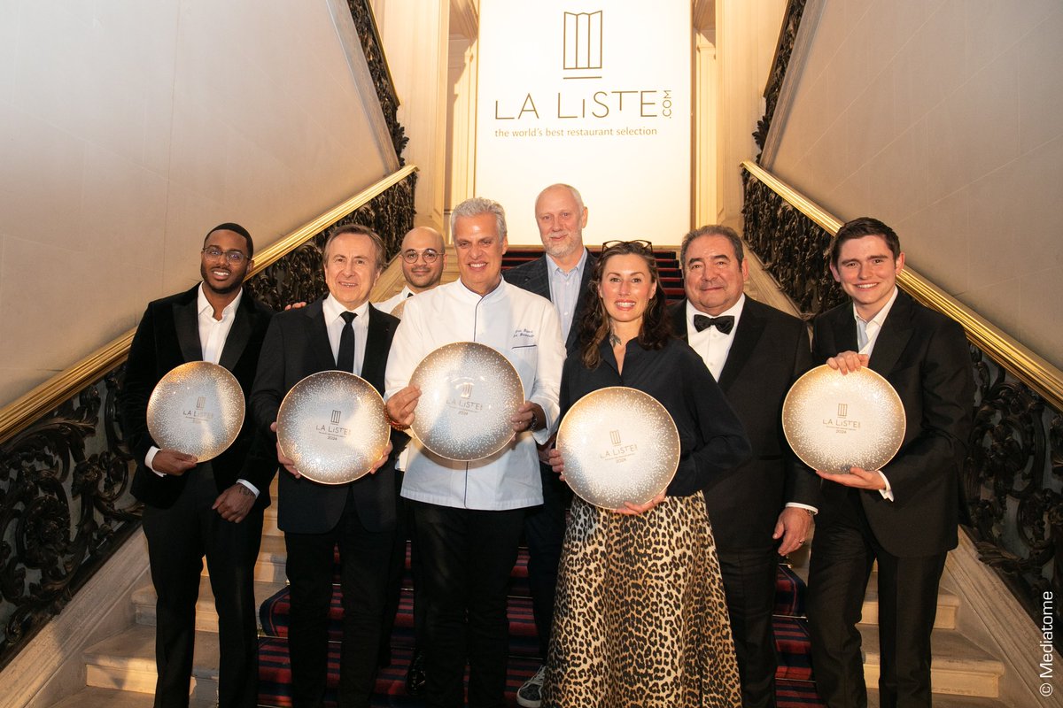 CELEBRATING BEST IN THE WORLD! Heart full of gratitude celebrating @lebernardinny being named the #1 Restaurant @laliste1000’s awards ceremony! 🙏🥳 Cheers to the incredible team at Le Bernardin! Proud to share this distinction with 6 exceptional restaurants across the globe 🌍🥂