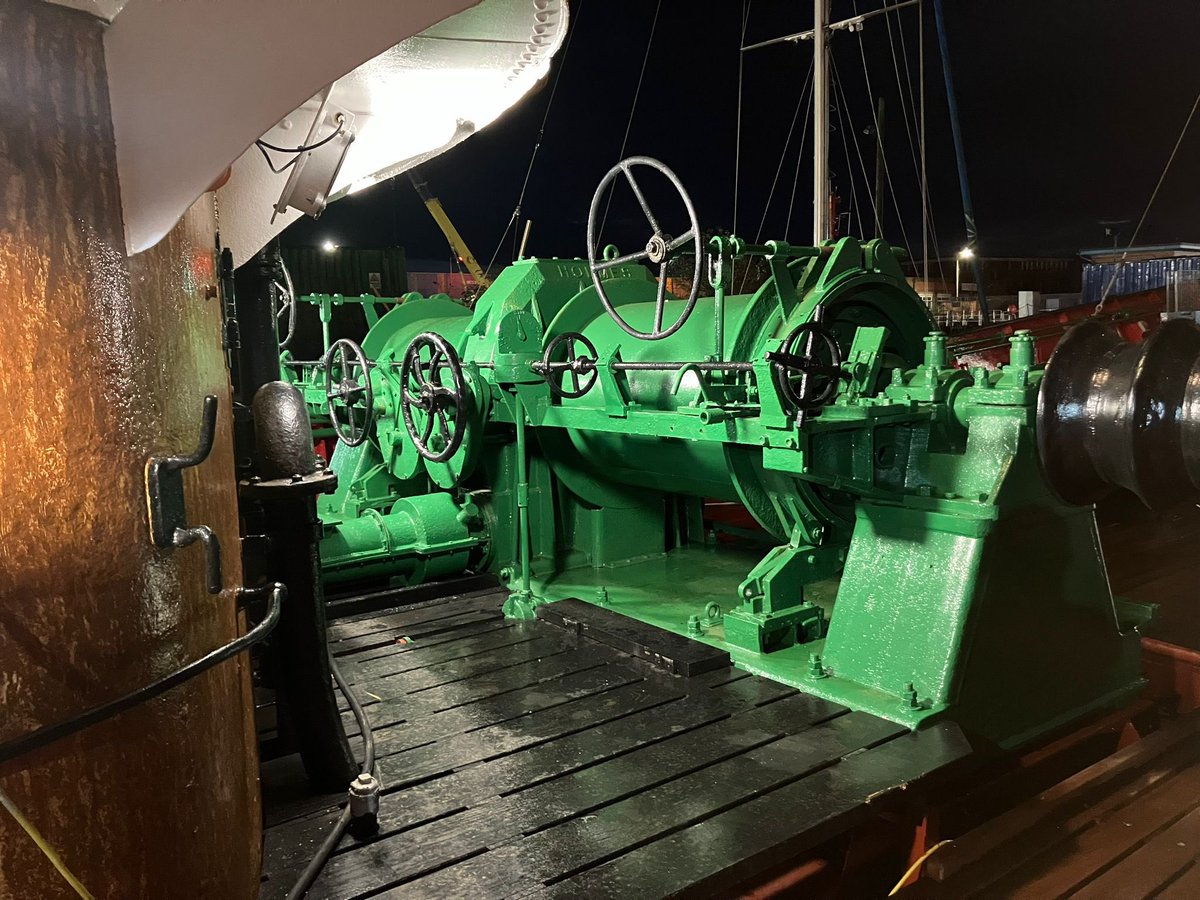 Arctic Corsair looking good tonight with her refurbished deck lights on! 
<a href="/HullMaritime/">Hull Maritime</a> 
<a href="/Hullccnews/">Hull City Council</a> 
<a href="/HeritageFundNOR/">The National Lottery Heritage Fund North</a>