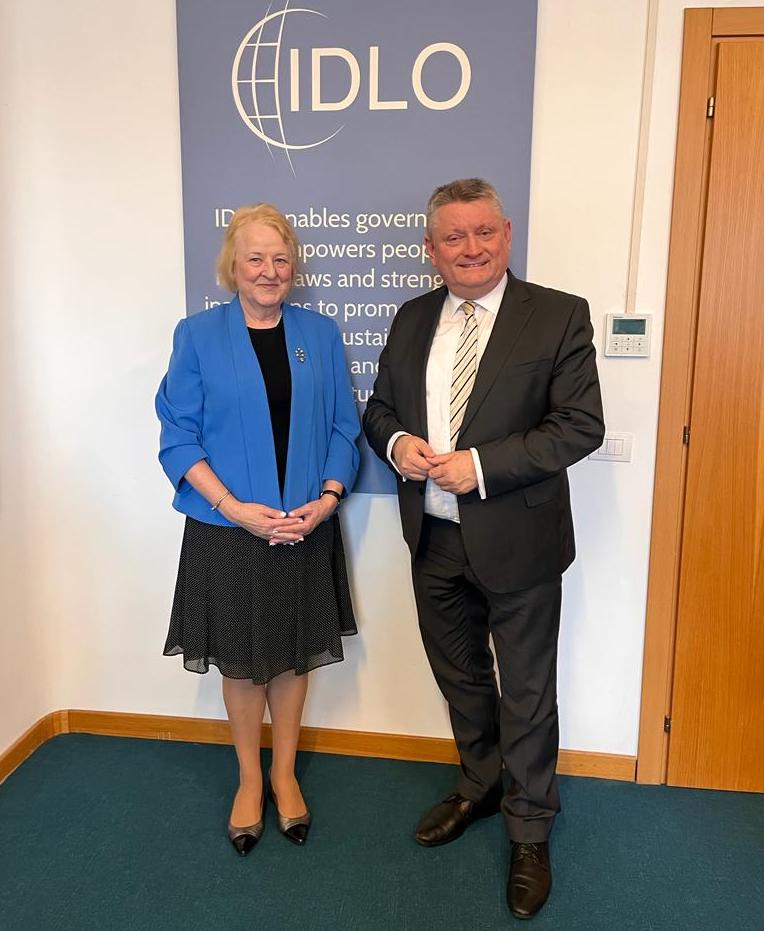 My thanks to MP Hermann Gröhe of Germany for our meeting today. @IDLO looks forward to strengthening our partnership and mutual commitment to advancing the #RuleOfLaw. @groehe @GermaniaItalia @GermanyUN @KASonline