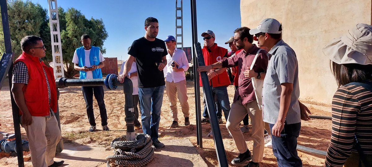 Today @UNALGERIA launched a rescue plan to support the Sahrawis in the Tindouf refugee camps, who are facing food insecurity. Led by @Refugees, @WFP, @UNICEF & @WHO, this plan brings together 28 partners to address the Sahrawi refugees' needs. ⏩bit.ly/49w8Bm3