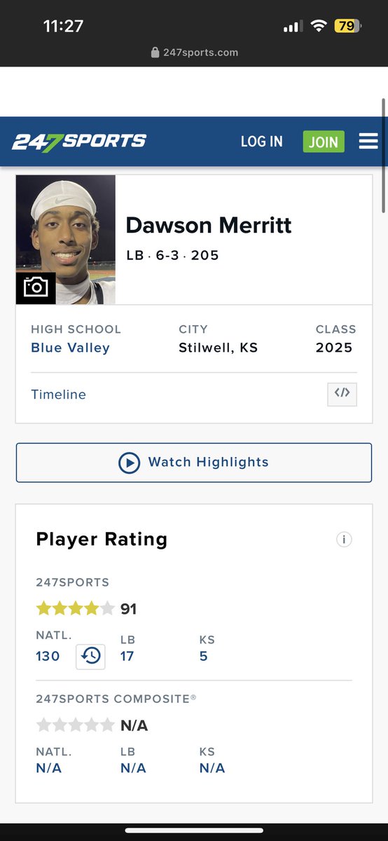 Thankful to be a 4⭐️ on <a href="/247Sports/">247Sports</a> <a href="/AllenTrieu/">Allen Trieu</a>