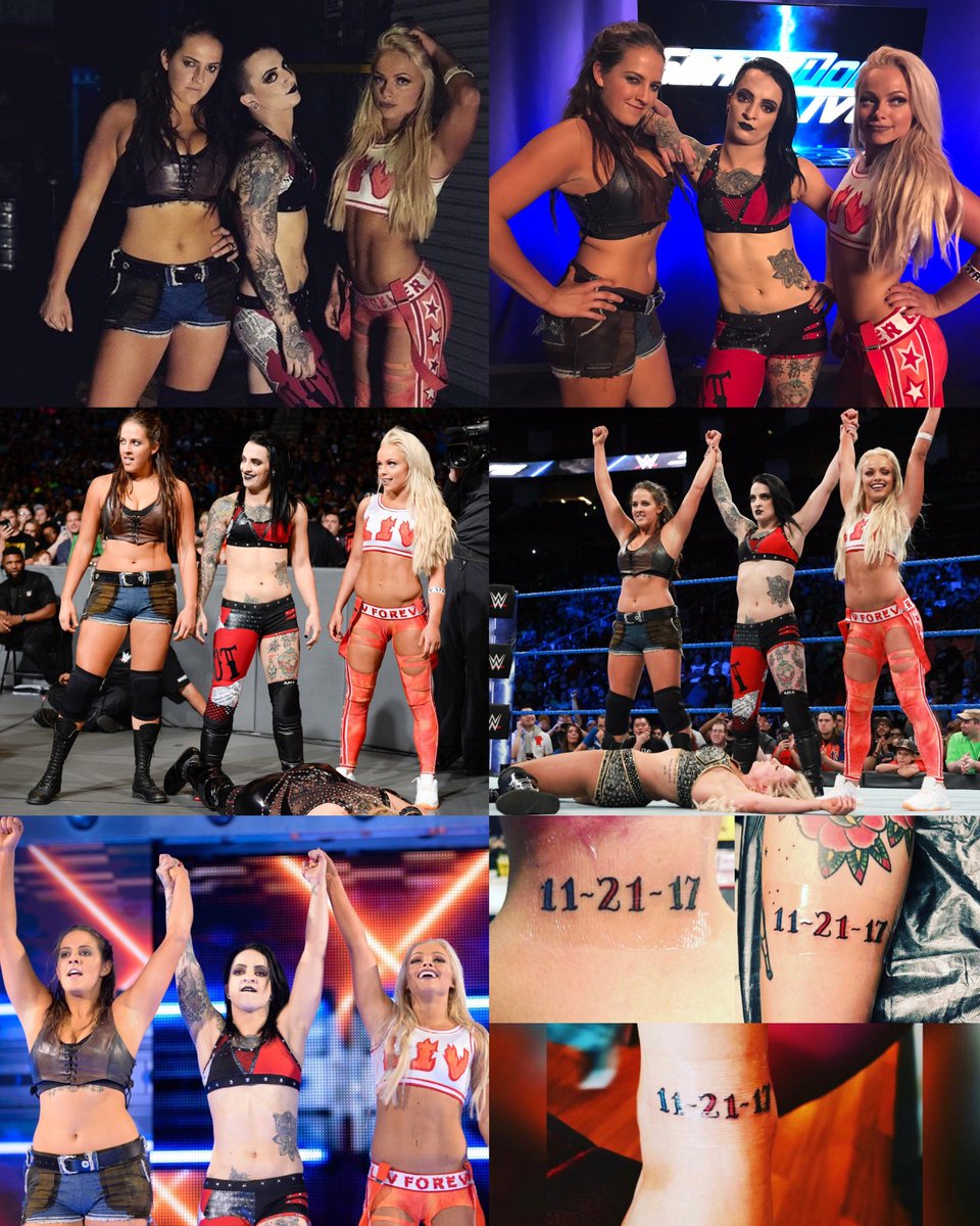 LikeableLIV's tweet photo. Happy 6 year Anniversary to the dangerous faction known as The Riott Squad 😈🔥✨
@WWEValhalla @realrubysoho @YaOnlyLivvOnce
#SarahLogan #RubyRiott #LIVMorgan https://t.co/qTbCuZ0XjA