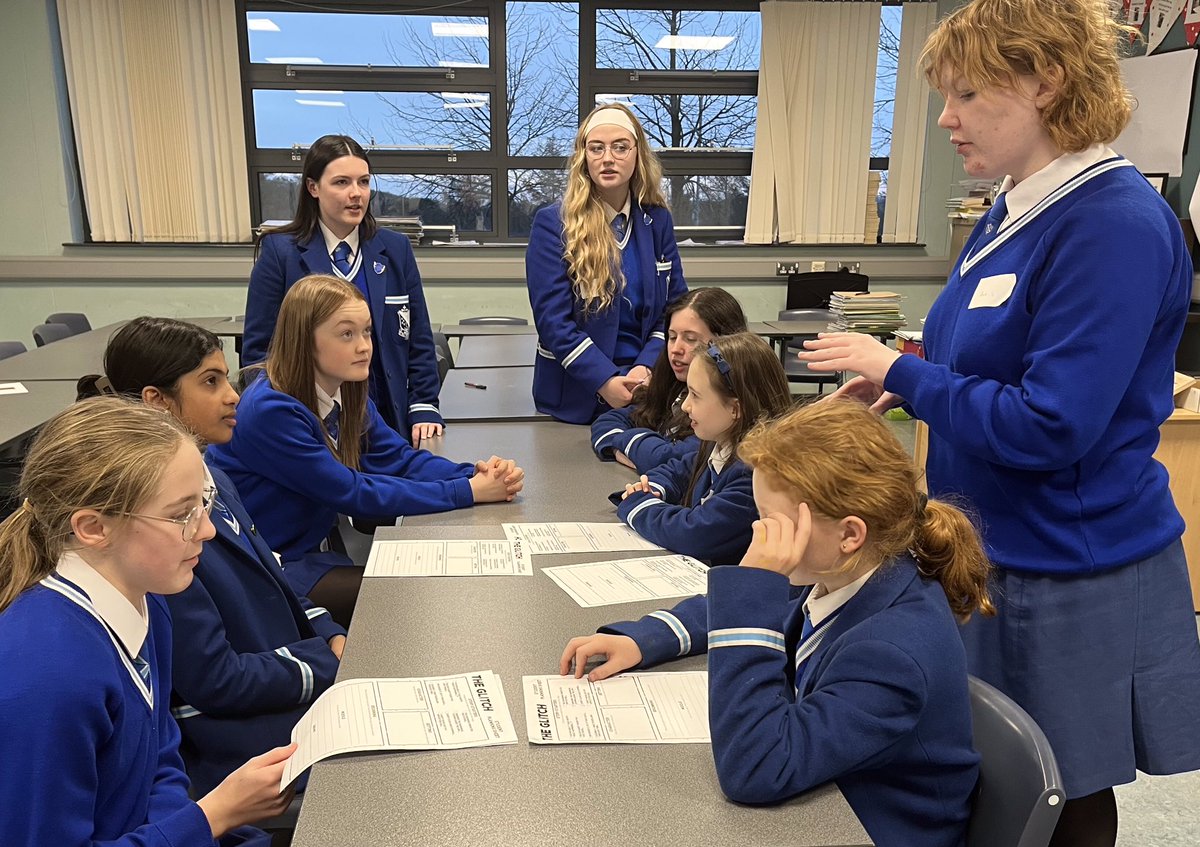 AGS_English's tweet photo. Second meeting of our Creative Writing Club after school today, with stimulus topic ‘The Glitch’ @AgsLeaders @assumptionlive Funny and imaginative responses! 🤗 https://t.co/SYsTc2C2M4
