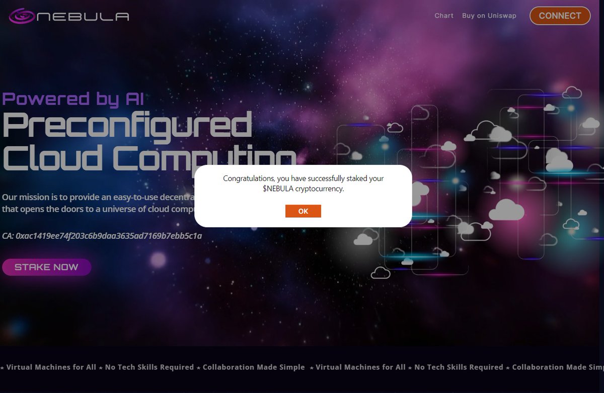 Stake your $NEBULA x.com/CryptoNebulaER…