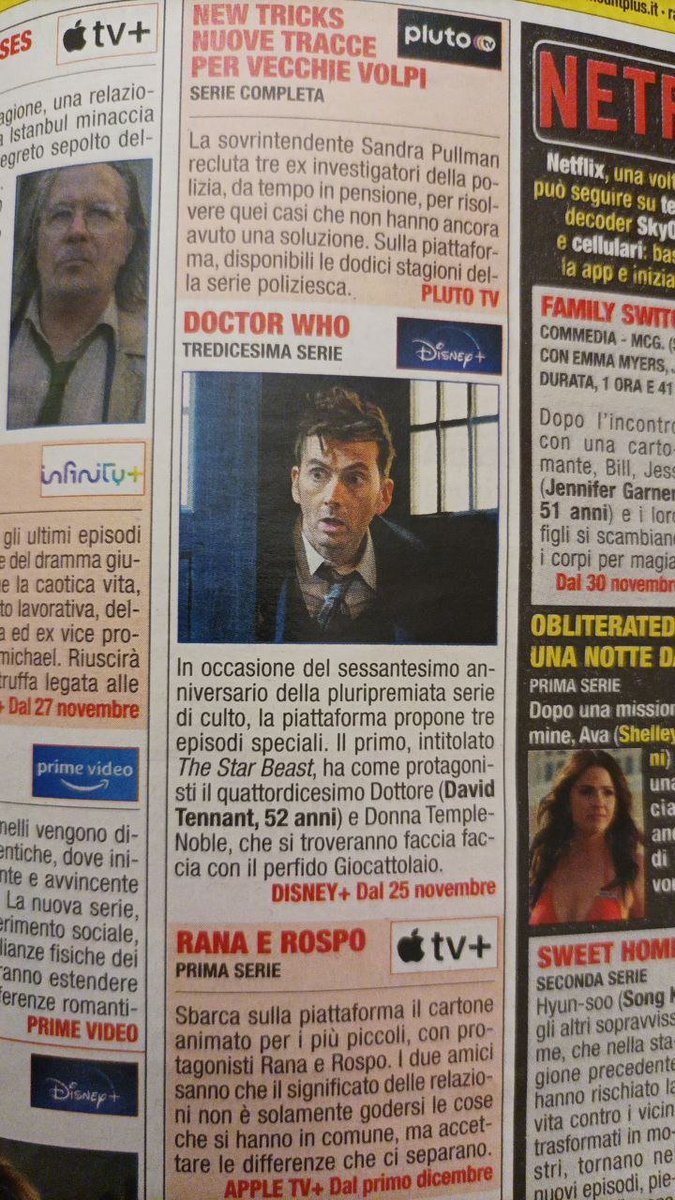 #DoctorWho sulla rivista Rete Mia!