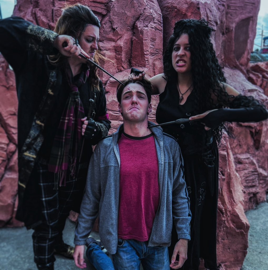 ThePotterPlayer's tweet photo. “Dudley.. Vernon Dudley!!”😵‍💫⚡️ #harrypotter #cosplay #desthlyhallows #wizardingworld #thepotterplayer https://t.co/P7ywS50NId