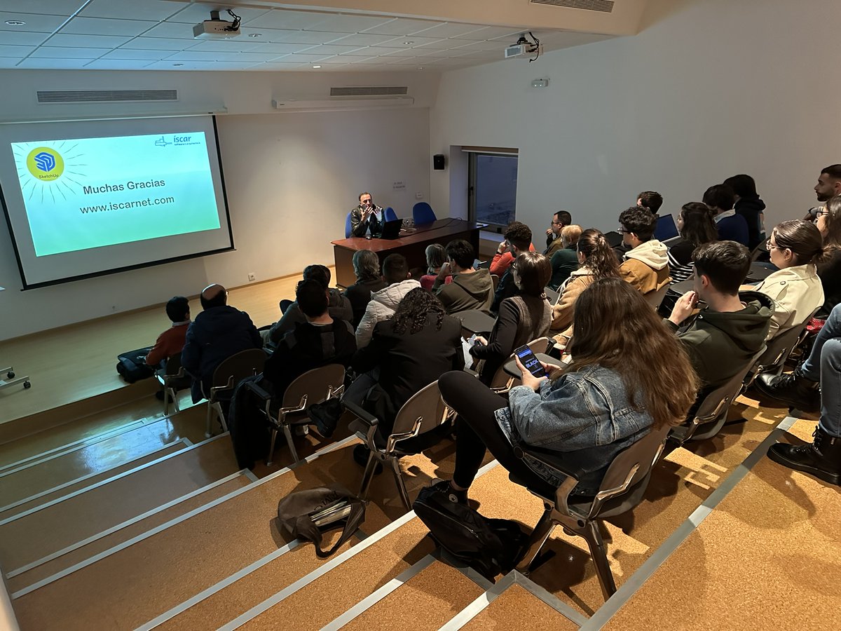 Se ha celebrado hoy con gran éxito en la <a href="/eii_uex/">E.II.II. UEx</a> la reunión del Grupo de usuarios BIM y GIS de Extremadura <a href="/gubimex/">Grupo de usuarios BIM y GIS de Extremadura</a> con la participación de <a href="/iscarnet/">Íscar Software</a> y <a href="/amreyesr/">Antonio Manuel Reyes Rodríguez</a> 

<a href="/UExDivulga/">Cultura Científica UEx</a> <a href="/infouex/">UEx</a> <a href="/descubreUEX/">Portal de Divulgación UEX</a>