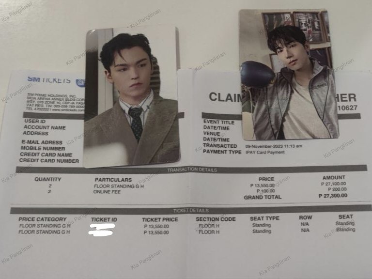 TheOtherPD's tweet photo. @molycart WTT/WTS SEVENTEEN FOLLOW TOUR TICKET 

HAVE: (2) DAY 1 Standing H (unclaimed, secured during memsale) + cash

WANT: (2) DAY 1 Standing F or silver 

Claim po with you sa sm north. Price nego if kunin both.

Rfs: wanna upgrade tier https://t.co/RJWbTqgAxF