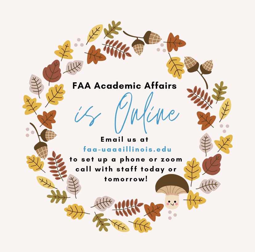 FAA Student Academic Affairs tweet media