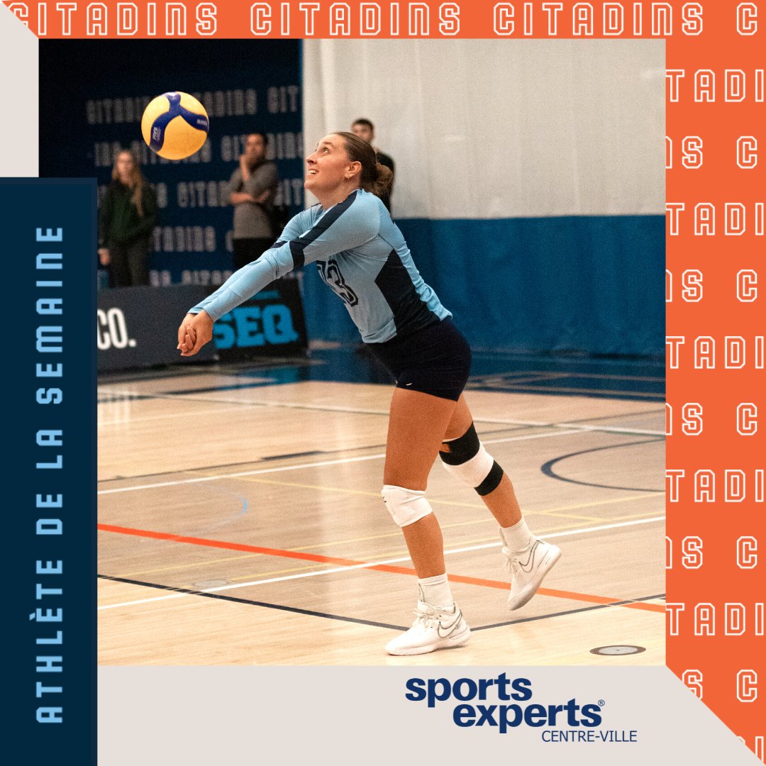 🏀🚹 Kevin Civil, basketball masculin, et 🏐🚺 Gabrielle Morissette, volleyball féminin, sont nos athlètes de la semaine chez les Citadins. Kevin s’illustre aussi en tant qu’athlète de la semaine au niveau du <a href="/RSEQ1/">RSEQ</a>.  #goCitadins