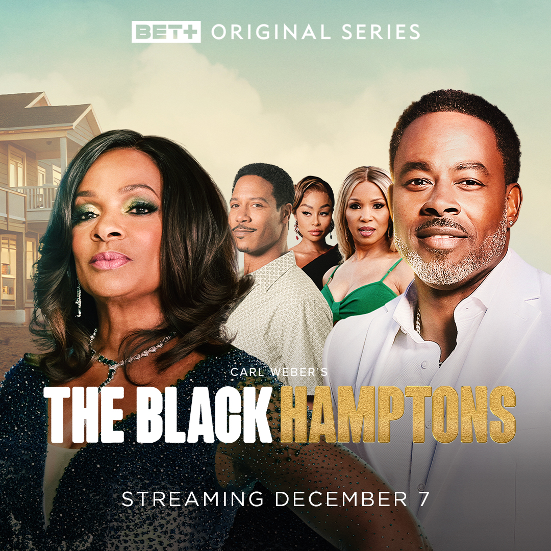 Pack your bags! 👜 We’re heading to our favorite spot for a bit of R&amp;R and a side of drama. #TheBlackHamptons Season 2 premieres on December 7, only on BET+.