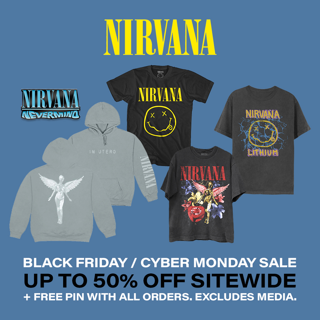 Nirvana's tweet image. shop.nirvana.com
