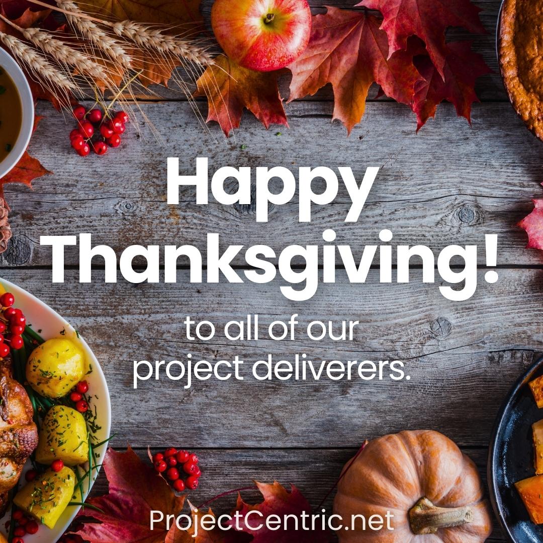 ProjectCentric1's tweet photo. 🍁 We will be out of the office Thursday &amp; Friday for Thanksgiving. We hope you enjoy your time with your family!
#HappyThanksgiving #Thanksgiving #Thankful #ProjectCentric https://t.co/Yw5Ortqhlo