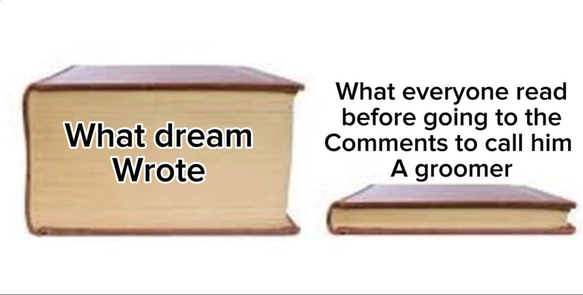 Zesty_Lemoncake's tweet photo. @dreamwastaken I aint reading allat💀 https://t.co/f0Izit80tj