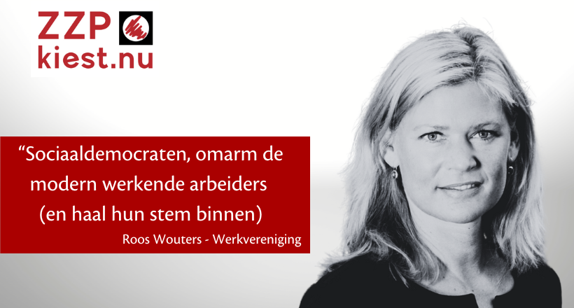 ZiPconomy's tweet photo. "Sociaaldemocraten, omarm de modern werkende arbeiders (en haal hun stem binnen)" opinie artikel van @rooswouters van de @werkvereniging  op @ZZPKiest https://t.co/mpDe5Y9Yxv https://t.co/hQuE2WFwo1