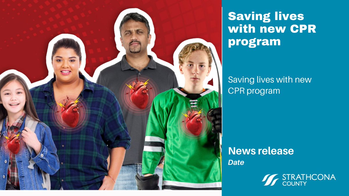 StrathcoCounty's tweet photo. ❤️Only 10 per cent of people who experience cardiac arrest survive, but our community can change that. Sign up for the new Heart & Stroke CardiacCrash CPR program that's fun, fast and free. Learn more: https://t.co/VvslrTD9qP
#strathco #shpk #CardiacCrash @HeartandStroke https://t.co/qGrBiQUh8z