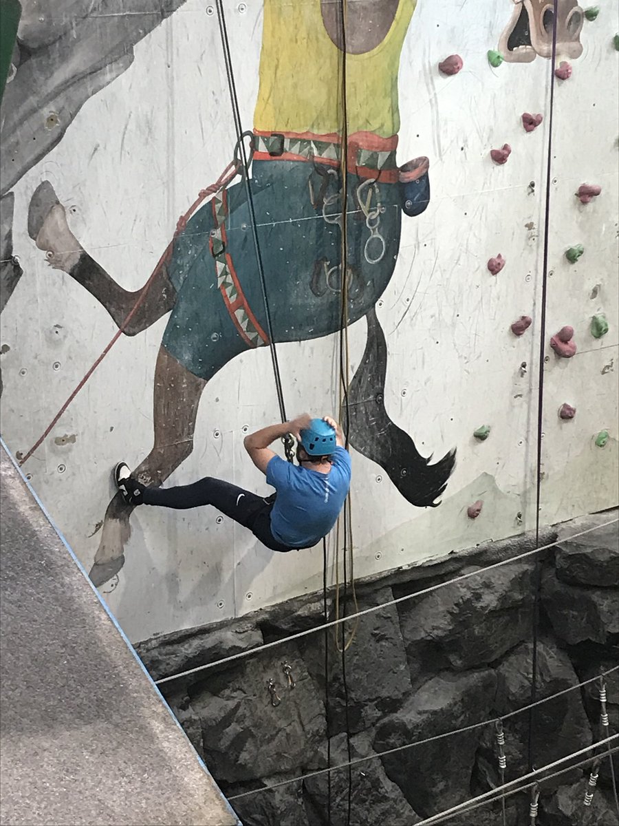 Y10 improving their abseiling skills #closertoaccreditation