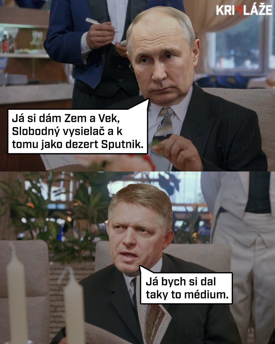 kriplaze's tweet photo. Bonusová koláž len na Instagrame: https://t.co/xqenjg2M6e

Tričká v predaji na https://t.co/ceQwackYqS

#kripláže #putin #fico #slovensko #dennikn https://t.co/kzdLvVJpGC