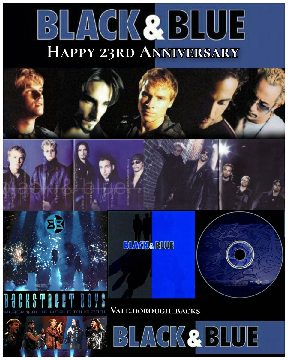bsb_howied_ar's tweet photo. Happy 23rd Anniversary "Black &amp; Blue" congratulations to this great album guys 💕 @backstreetboys @howied @nickcarter @brian_littrell @kevinrichardson @aj_mclean https://t.co/EujibEDZdA
