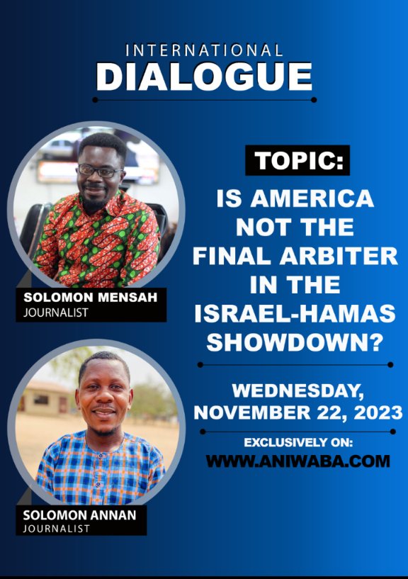 Aniwaba's tweet photo. My co-authored international affairs column comes your way tomorrow.

Get thrilled at the history, diplomatic manoeuvres, and geopolitics of the Israel-Hamas War. https://t.co/hfAI6Ptjqj