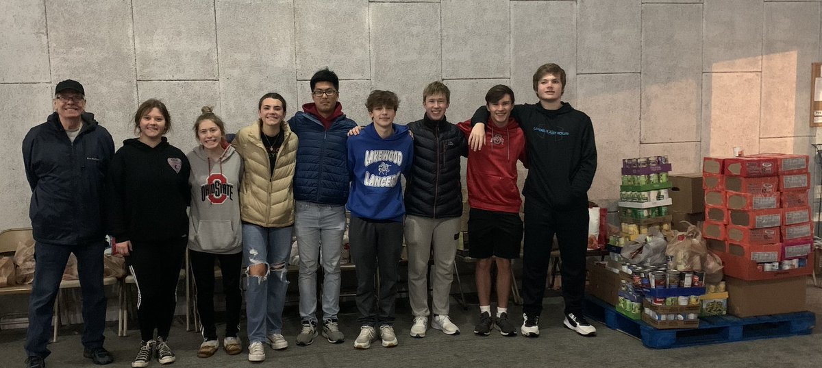 LHS Student Council with the generosity of our staff and students was able to collect 1500 items to donate to the Jacksontown United Methodist Church Food Pantry so they can provide food for local families this holiday season. <a href="/lakewoodlocalsd/">Lakewood Local Schools</a> <a href="/LakewoodLSD_HS/">Lakewood High School</a> <a href="/MrsHaudenschild/">Candace Haudenschild</a>