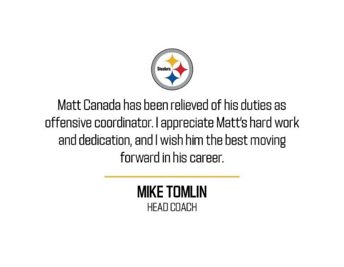 TRAV3_official's tweet photo. @MattCanada_ @steelers @CoachTomlin 😂😂 you funny guy https://t.co/PZNxyoYFLJ